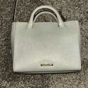 Rebecca mink off mini purse